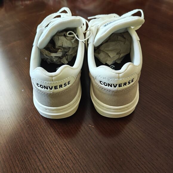 M8/W9.5 Converse Pro Blaze Classic Ox Low Sneakers Shoes White/Navy - Picture 4 of 8